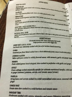 Nile Ethiopian Bistro Cafe menu