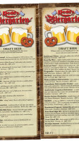 Redd's Biergarten New Brunswick menu