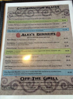 Alex's Mexican Tacos menu