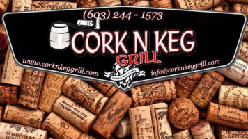 Cork N' Keg Grill menu