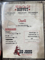 Big John's Steak Seafood menu