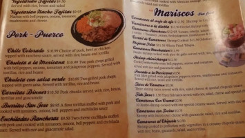 Sabor Latino And Grill menu