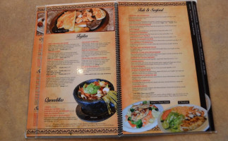 Los Agave’s Mexican menu