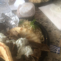 Mad Greek Cafe food