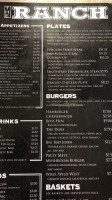 The Ranch menu