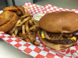 The Dugout Burgers And More food