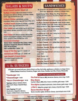 American Legion Post 205 menu