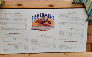 Fishermen's Catch And Seafood Market menu