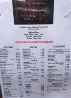 Westside Tavern menu