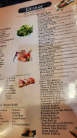 Kumo Sushi menu