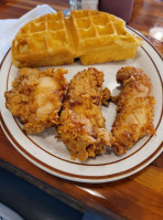 Loc's Chicken Waffles food