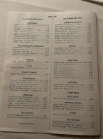 Tadich Grill menu