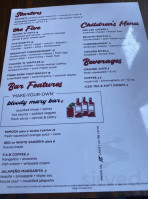 Five Bar menu