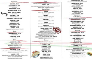 Enzo's Pizza And Grill menu