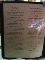 Casa Benedetto's menu