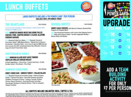 Dave Buster's food