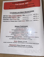The Grillehouse Of Tupelo menu