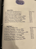 Skyline Kitchen Vine menu