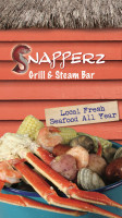 Snapperz Grill Steam menu