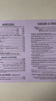 T-byrd Lanes menu