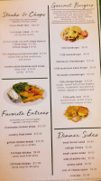 Mangia Restaurant And Bar menu