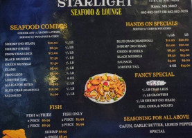 Starlight Sports Grill (bar) menu