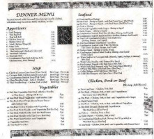 Thai Castle (relocated To Thai Indy) menu