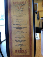 Brasa Premium Rotisserie menu