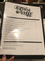 Modern Times Far West Lounge menu
