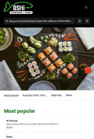 Oshi Poke Bowl And Sushi menu