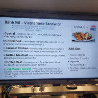 Banh Mi My Tho Vietnamese Sandwich inside