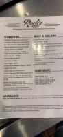 Roch's Place menu