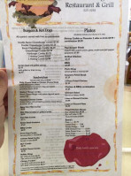 Salemburg Grill menu