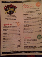 Crossroad's Grill menu