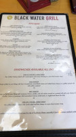 Black Water Grill menu