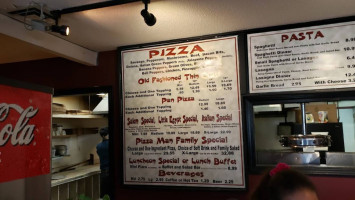 Pizza Man Of Salem menu
