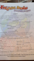 Faklandia Brewing menu