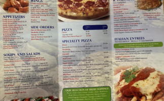 Salt Springs Pizza menu