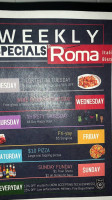 Romas Italian Bistro food