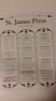St James Pub menu