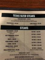 Lowake Steak House menu