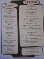 Flume Creek Family Grill menu