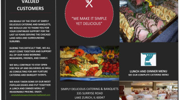 Simply Delicious Gourmet Catering inside