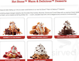 Cold Stone Creamery food