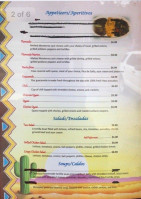 Abuela's Mexican menu
