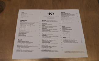 The Kitchen Table menu