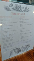 The Shack A Coffee Boutique menu