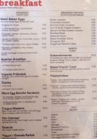 Julius Meinl And Cafe menu