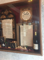 Sola Bistro And Wine menu