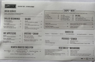 Arnette's Chop Shop menu